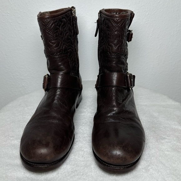 Tory Burch Chrystie Biker Boots Moto
Bikercore Quilted Leather - Picture 4 of 16